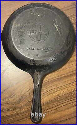 Griswold Cast Iron Chef Skillet #43