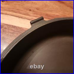 Griswold Cast Iron Double Skillet 80 Hinged Top, SBL, 1103A, Erie Pa, Restored