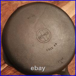 Griswold Cast Iron Double Skillet 80 Hinged Top, SBL, 1103A, Erie Pa, Restored