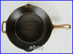 Griswold Cast Iron Double Skillet 90 1021 1022 Large Block Logo Vintage Used