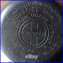 Griswold / Cast Iron / Dutch Oven & Trivet / #6 / Great Condition