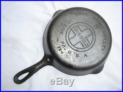 Griswold Cast Iron Frying Pans 3,4,5,6,8,9 Cookware Fry Skillet Lot Lg & Sm Logo