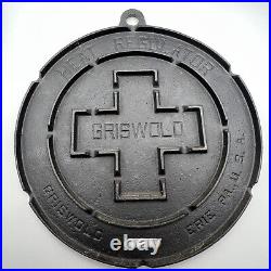 Griswold Cast Iron Fully Marked Heat Regulator Skillet, Estate Find Large