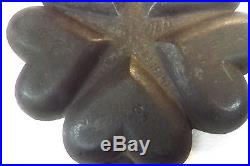 Griswold Cast Iron Heart Star Pan