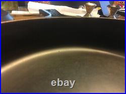 Griswold Cast Iron Hinged Skillet with Lid No. 8 Hammered Erie PA. No. 2008 Nice