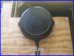 Griswold Cast Iron Large Block Logo With Heat Ring Skillet set #3-#12