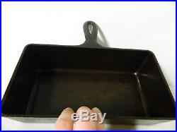 Griswold Cast Iron Loaf Pan P/n #877 Block Logo Erie Pa