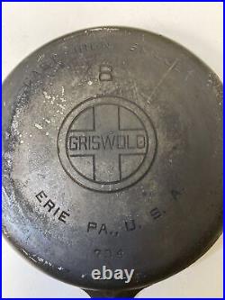 Griswold Cast Iron No. 8 Skillet 704