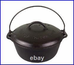 Griswold Cast Iron No. 8 Tite Top Dutch Oven LARGE BLOCK LOGO Erie PA