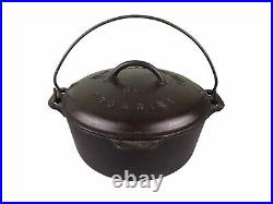 Griswold Cast Iron No. 8 Tite Top Dutch Oven LARGE BLOCK LOGO Erie PA