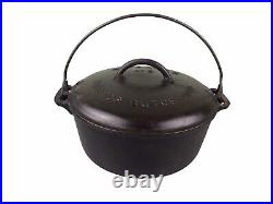 Griswold Cast Iron No. 8 Tite Top Dutch Oven LARGE BLOCK LOGO Erie PA