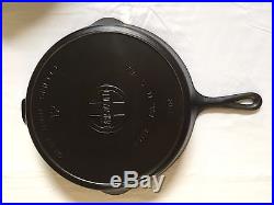 Griswold Cast Iron Number 12 Skillet with Lid