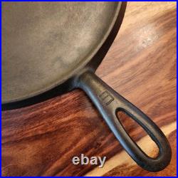Griswold Cast Iron Round Griddle #9, LBL, 609, c1920-40, Cleaned & Seasoned