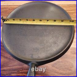 Griswold Cast Iron Round Griddle #9, LBL, 609, c1920-40, Cleaned & Seasoned