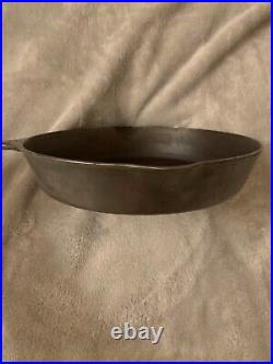 Griswold Cast Iron Skillet #10 716A Small Logo