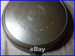 Griswold Cast Iron Skillet 12 Nice Cookware