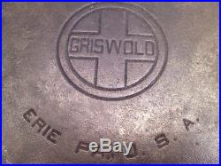 Griswold Cast Iron Skillet 12 USA