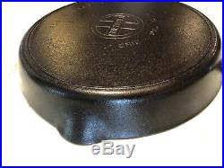 Griswold Cast Iron Skillet #14 # 718 / Heat Ring / Large Block Logo / Spinner