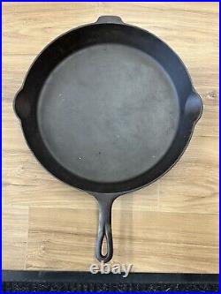 Griswold Cast Iron Skillet 14 Inch Number 718