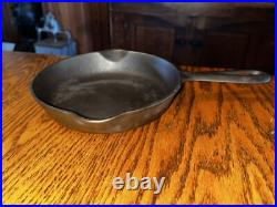 Griswold Cast Iron Skillet #3 Large Block Logo #709B Heat Ring Flat No Wobble