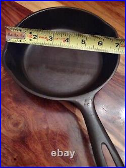 Griswold Cast Iron Skillet #4, Small Block Logo, 7-inch Skillet, MM C