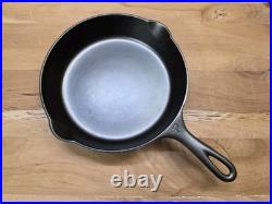 Griswold Cast Iron Skillet #7 Large Block EPU Logo Heat Ring 701H STUNNING