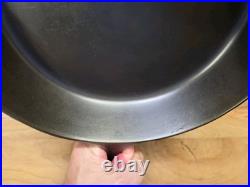 Griswold Cast Iron Skillet #7 Large Block EPU Logo Heat Ring 701H STUNNING