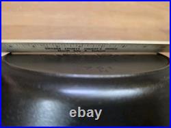 Griswold Cast Iron Skillet #7 Large Block EPU Logo Heat Ring 701H STUNNING