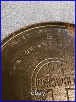Griswold Cast Iron Skillet 9