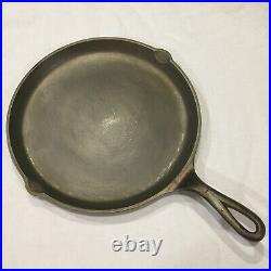 Griswold Cast Iron Skillet Griddle 108 201A Low or Shallow Sides