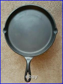 Griswold Cast Iron Skillet Griddle LBL 108 p/n 201A Fully Restored