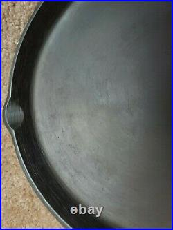 Griswold Cast Iron Skillet Griddle LBL 108 p/n 201A Fully Restored