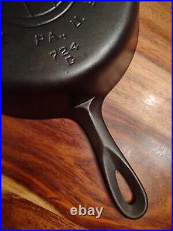 Griswold Cast Iron Skillet No. 5, LBL, EPU, 724, MM C