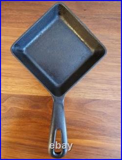 Griswold Cast Iron Square Egg Skillet Fully Restored 129A