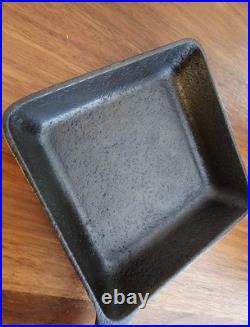 Griswold Cast Iron Square Egg Skillet Fully Restored 129A