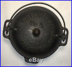 Griswold Cast Iron Toy # 0 Dutch Oven with Trivet