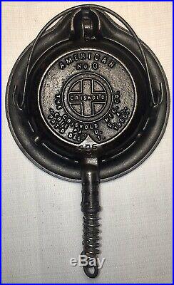 Griswold Cast Iron Toy # 0 Waffle Iron