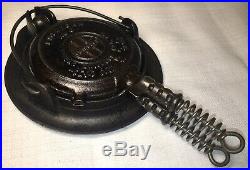 Griswold Cast Iron Toy # 0 Waffle Iron