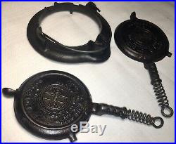 Griswold Cast Iron Toy # 0 Waffle Iron