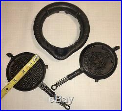 Griswold Cast Iron Toy # 0 Waffle Iron