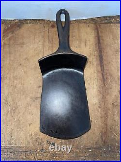 Griswold Cast Iron Upcycle Rescue Skillet Spatula Restored & Seasoned 11-1/2