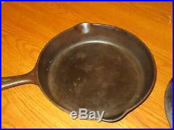 Griswold Cast-iron No 8 Skillet With LID 704 Very Good Condition