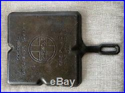 Griswold Colonial Breakfast Skillet Large Block Logo 666 Cast Iron