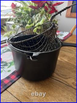 Griswold Deep Fat Fryer 1003 with Wire Basket Vintage RESTORED