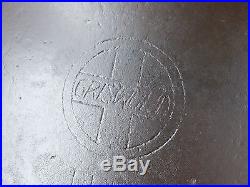 Griswold ERIE Cast Iron #12 Slant Logo Skillet with Heat Ring PN 719