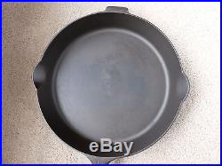 Griswold ERIE Cast Iron #12 Slant Logo Skillet with Heat Ring PN 719