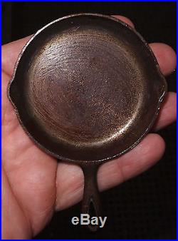 Griswold ERIE toy size #2 cast iron skillet