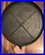 Griswold Erie 739 Cast Iron griddle frying pan 9 in Black Flat-Bottomed Vintage
