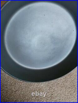 Griswold Erie #8 Slant Logo Cast Iron Skillet withHeat Ring p/n 704A