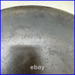 Griswold Erie Logo #10 716A Vintage Cast Iron Skillet With Heat Ring